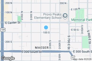 Map image of the property - 457 E 100 S St