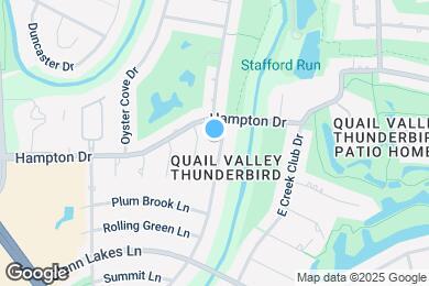 Map image of the property - 3514 W Creek Club Dr