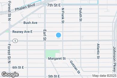 Map image of the property - 1105 Minnehaha Ave E