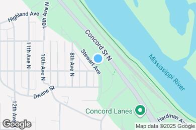 Map image of the property - 612 Stewart Ave