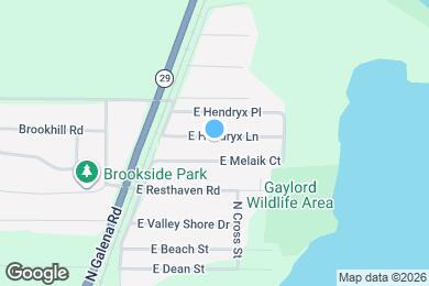 Map image of the property - 1506 E Hendryx Ln