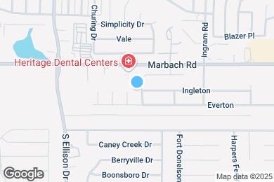 Map image of the property - 1711 Coxwold Ct