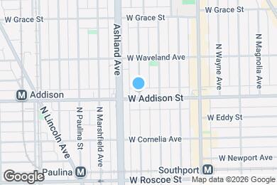 Map image of the property - 3610 N Bosworth Ave