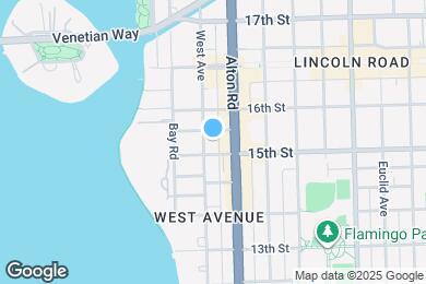 Map image of the property - 1515 West Ave