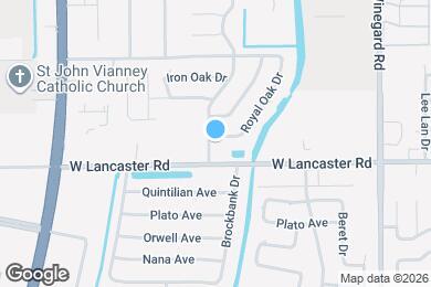 Map image of the property - 830 Royal Oak Dr