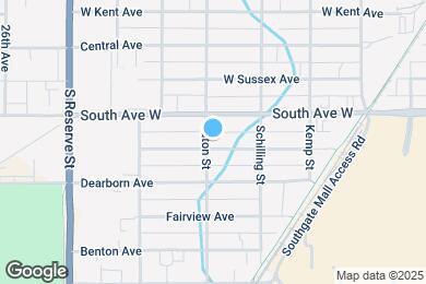 Map image of the property - 2414 Eaton St