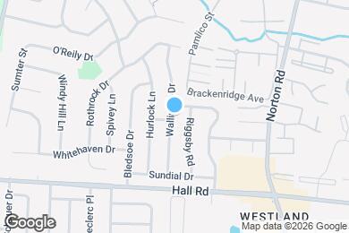 Map image of the property - 794 Wallinger Dr