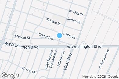 Map image of the property - 1845 Vineyard Ave