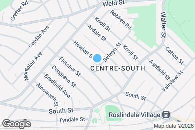 Map image of the property - 64 Hewlett St