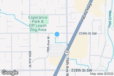 Map image of the property - 22418 77th Ave W