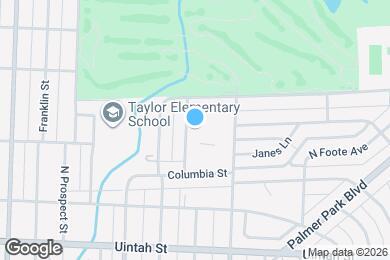 Map image of the property - 1501 N Cedar St