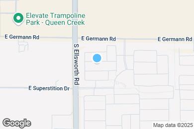Map image of the property - 20887 E Swan Dr