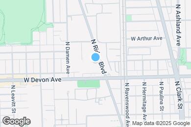 Map image of the property - 6432 N Ridge Blvd