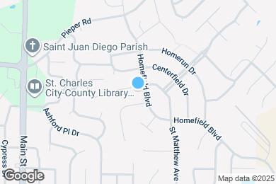 Map image of the property - 1405 Sportsmans Ct