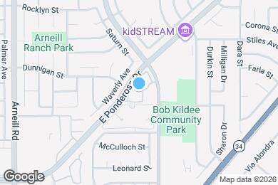 Map image of the property - 1149 Via Montoya