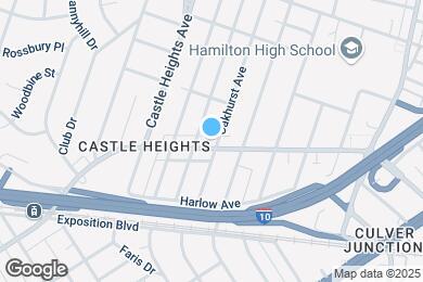 Map image of the property - 9503 National Blvd