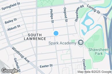Map image of the property - 119 Andover St