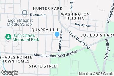 Map image of the property - 1017 Hightower St