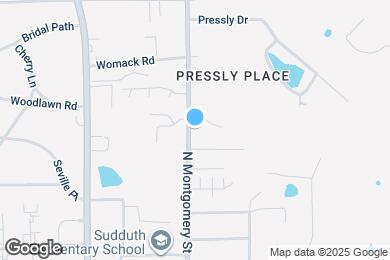 Map image of the property - 1030 N Montgomery St