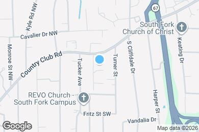 Map image of the property - 3818 Country Club Rd