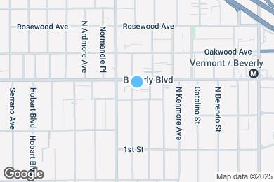 Map image of the property - 212 N Mariposa Ave