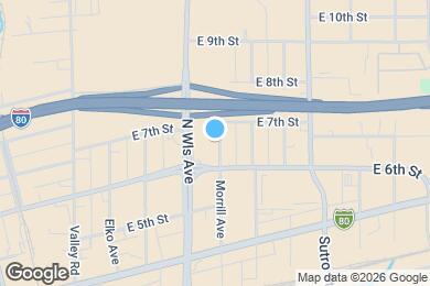 Map image of the property - 637 Morrill Ave