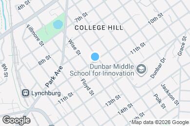 Map image of the property - 1206 10th St