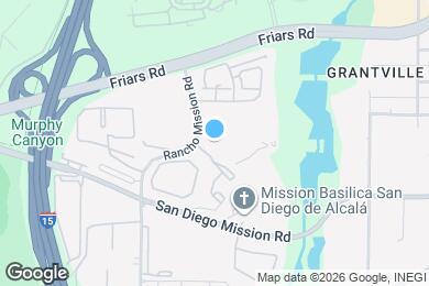 Map image of the property - 6255 Rancho Mission Rd
