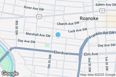Map image of the property - 426 Marshall Ave SW