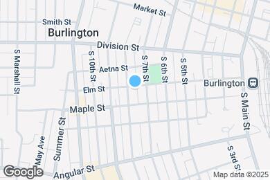 Map image of the property - 715 Elm St