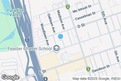 Map image of the property - 122 Jefferson Ave