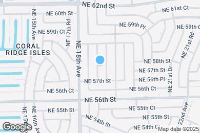 Map image of the property - 5740 NE 19th Ave