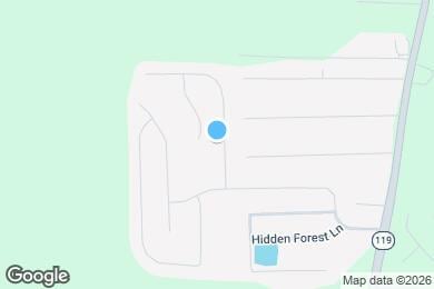 Map image of the property - 133 Hidden Trace Ct