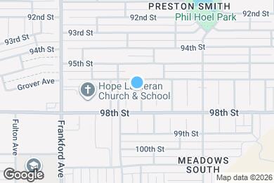 Map image of the property - 9608 Durham Ave