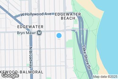 Map image of the property - 5531 N Kenmore Ave