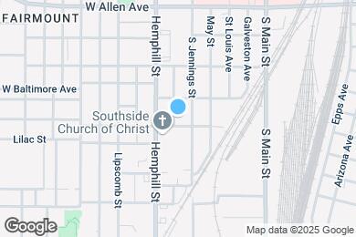 Map image of the property - 2021 Grainger St
