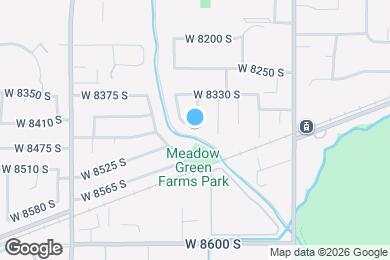 Map image of the property - 2927 W 8380 S