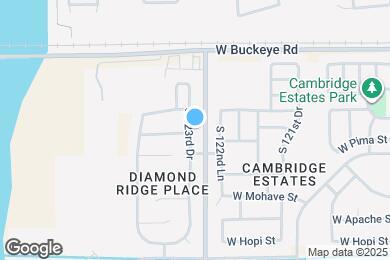 Map image of the property - 1421 S 123rd Dr