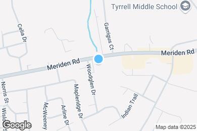 Map image of the property - 1306 Meriden Rd