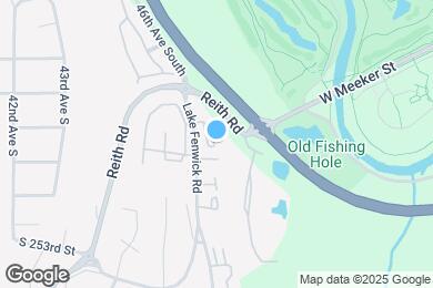 Map image of the property - 25040 Lake Fenwick Rd