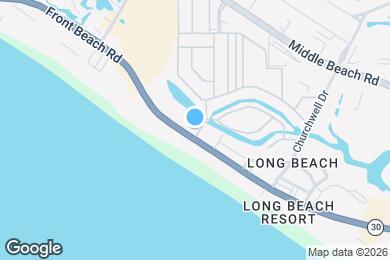 Map image of the property - 10996 Front Beach Rd