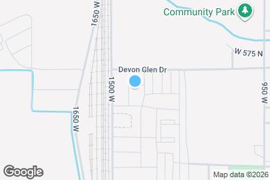 Map image of the property - 1431 W 500 N