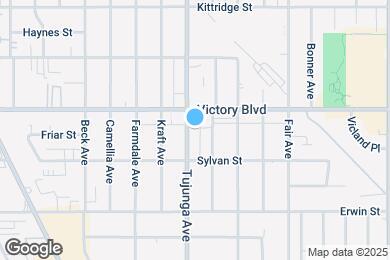 Map image of the property - 6336 Tujunga Ave