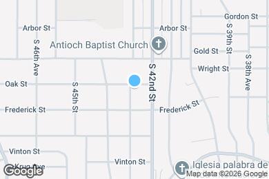 Map image of the property - 3001 S 43rd St