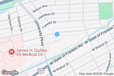Map image of the property - 406 Lee St