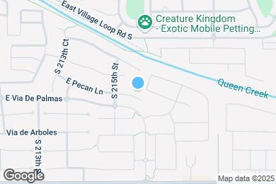 Map image of the property - 21576 E Pecan Ct