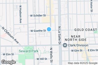 Map image of the property - 1254 N Wells St