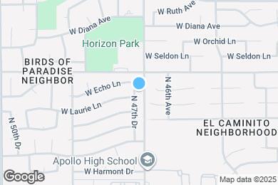 Map image of the property - 8427 N 47th Dr