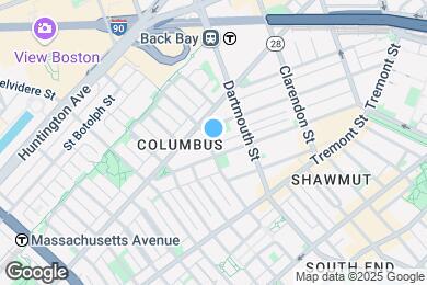 Map image of the property - 183 W Canton St