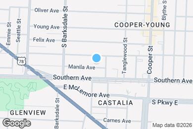Map image of the property - 1994 Manila Ave